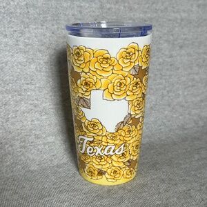 Starbucks "Yellow Rose of Texas" Ceramic Tumbler: Collectible